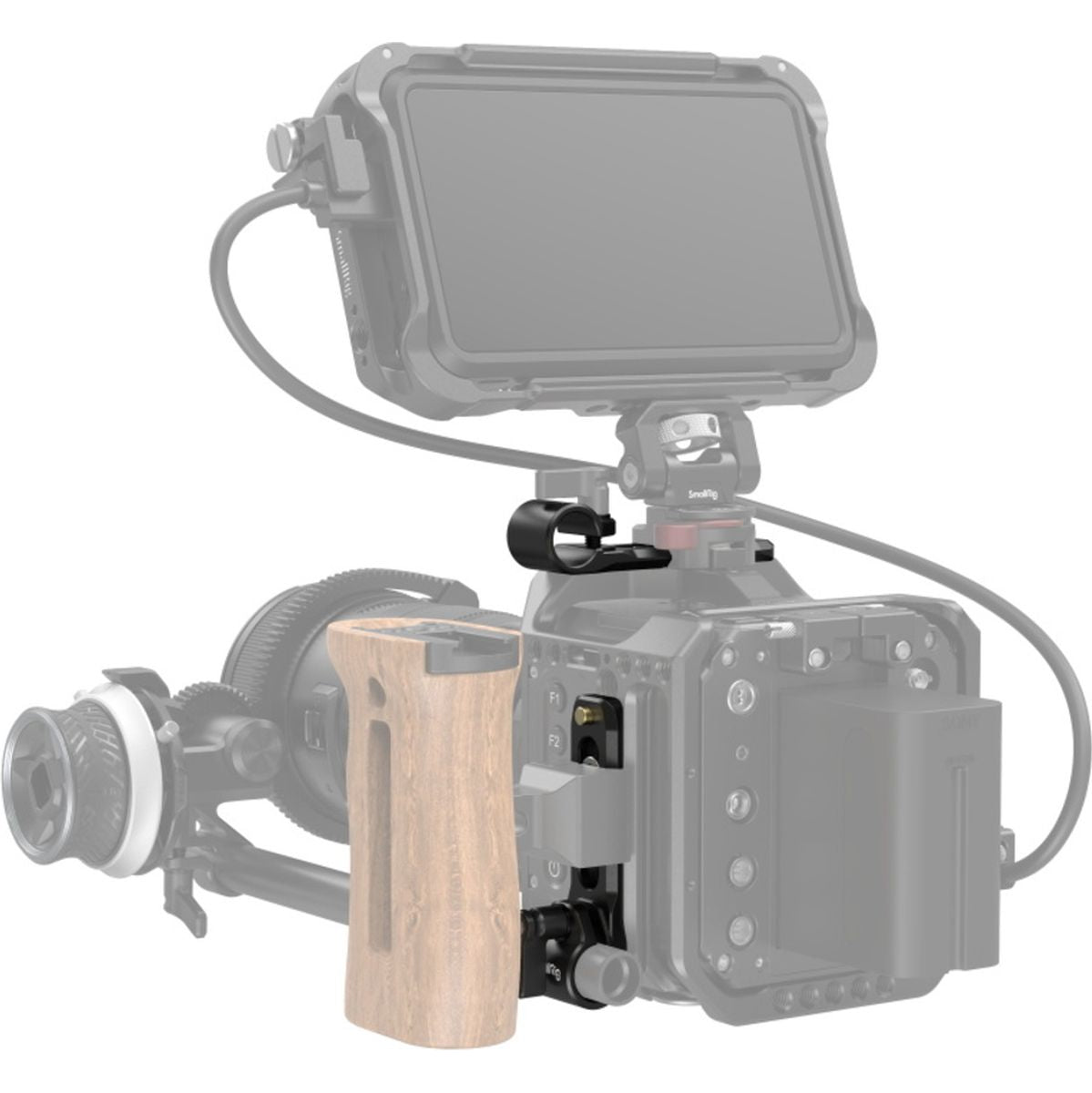 SmallRig 3011 Rod Clamp (w/ Nato Rail)