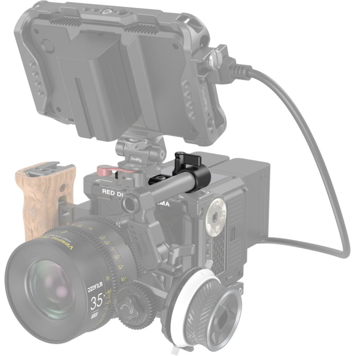 SmallRig 3011 Rod Clamp (w/ Nato Rail)