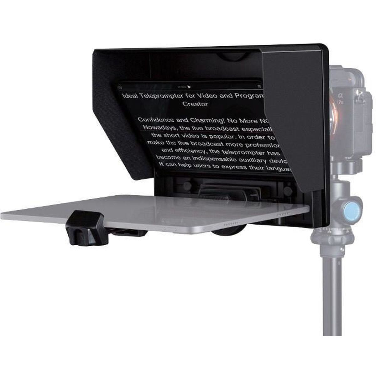 Feelworld TP10 10-inch Teleprompter Smartphone/Tablet w/ Bag