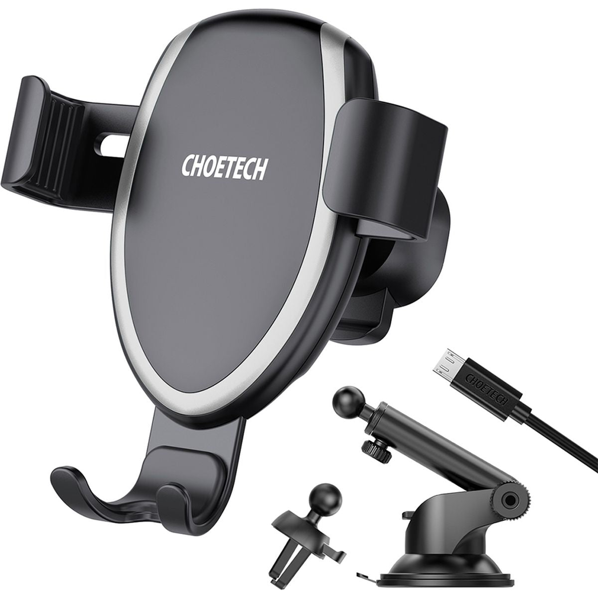 Choetech 10W Gravity Wireless Car Charger T536-S