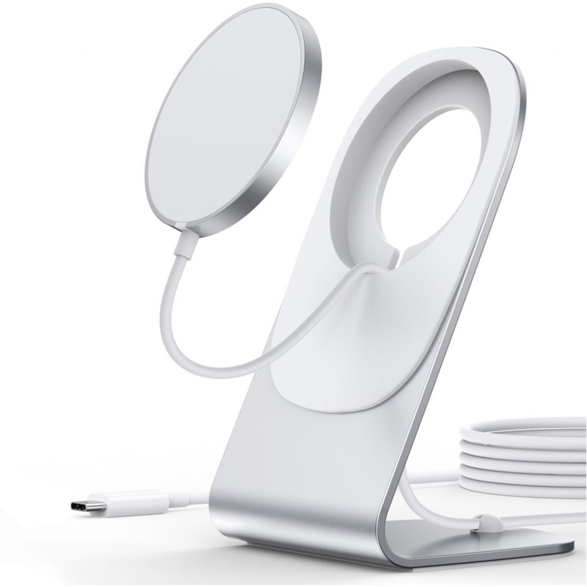 Choetech Magnetic Charger + Charging Holder H047+T517