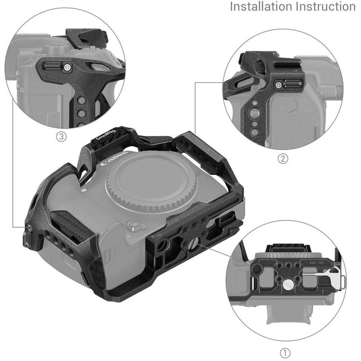 SmallRig 4003 Black Mamba Cage For Canon EOS R7