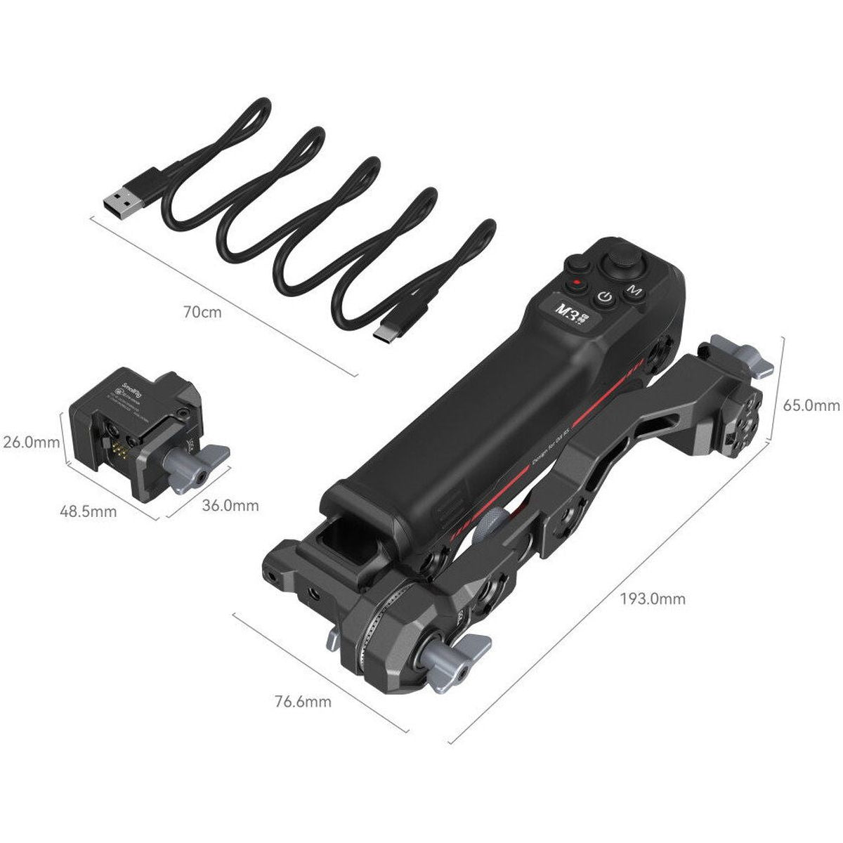 SmallRig 3919 Wireless Control Sling Handgrip For DJI RS Ser