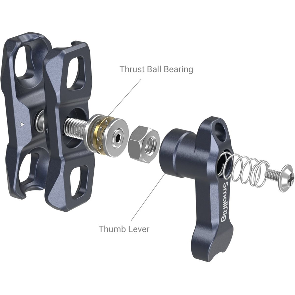 SmallRig 3875 Magic Arm w/ Dual Ball Heads (1/4"-20 Screw A