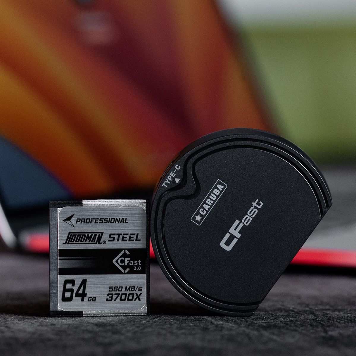 Caruba Cardreader CFast + SD