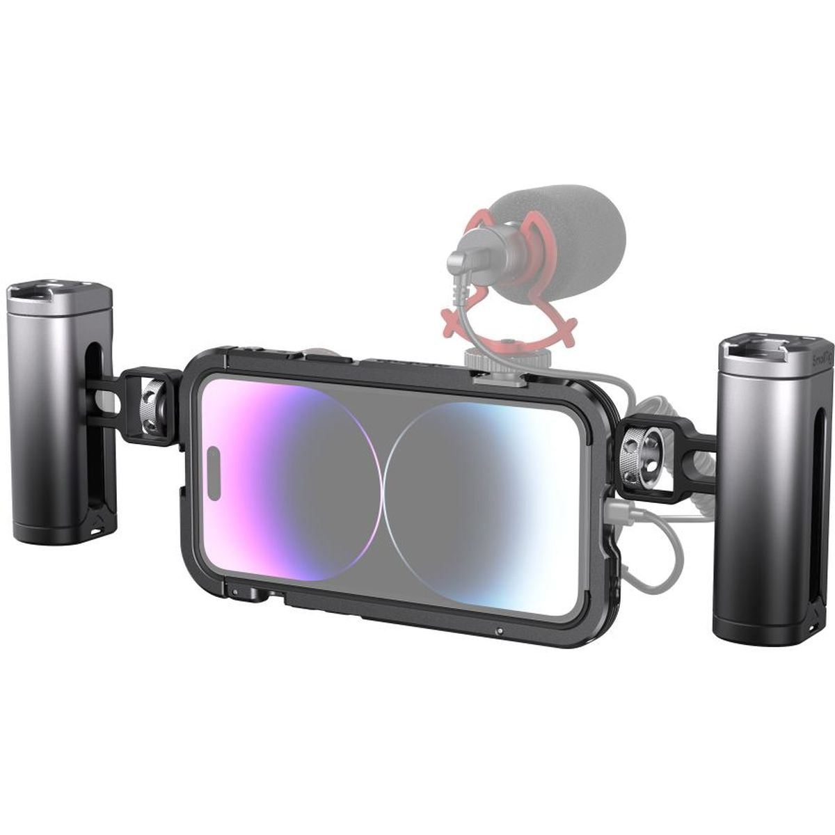 SmallRig 4078 Mobile Video Cage Kit (Dual Handheld) For iPho