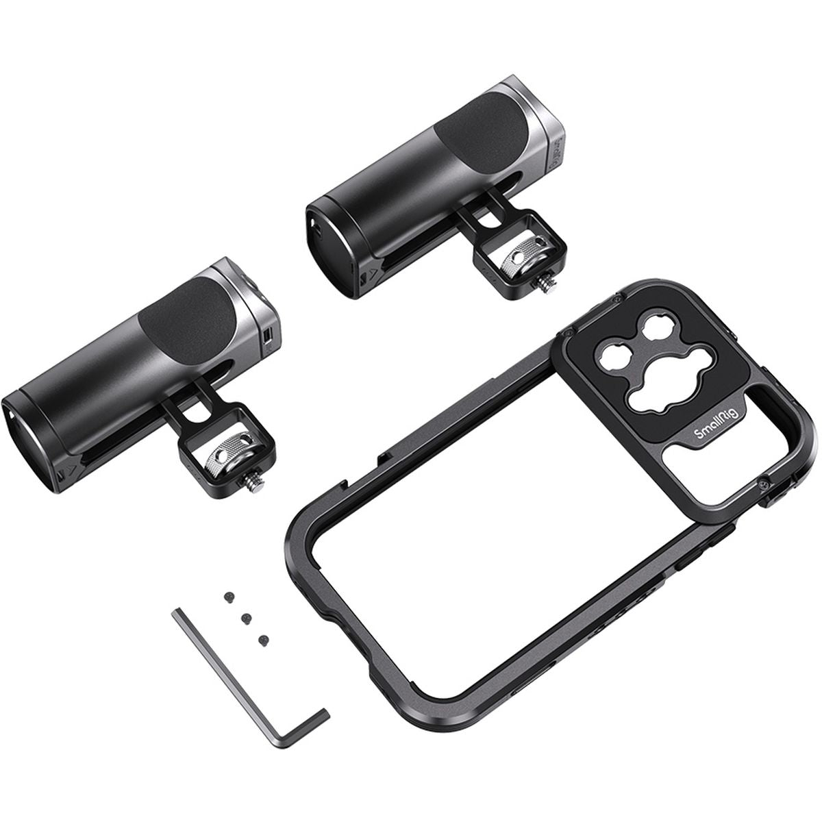 SmallRig 4078 Mobile Video Cage Kit (Dual Handheld) For iPho