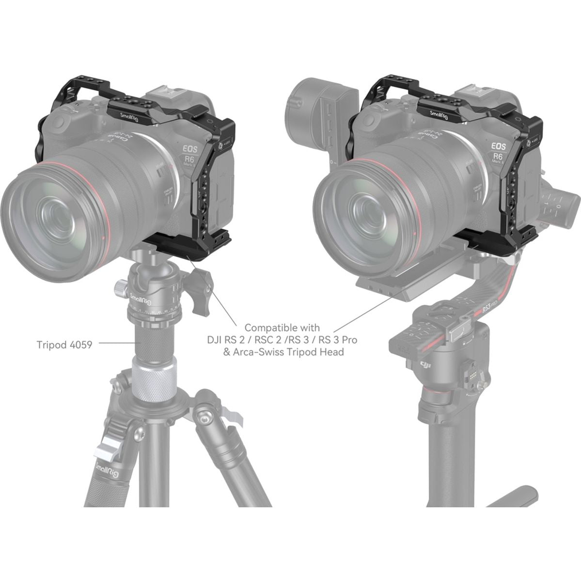 SmallRig 4159 Cage For Canon EOS R6 MkII