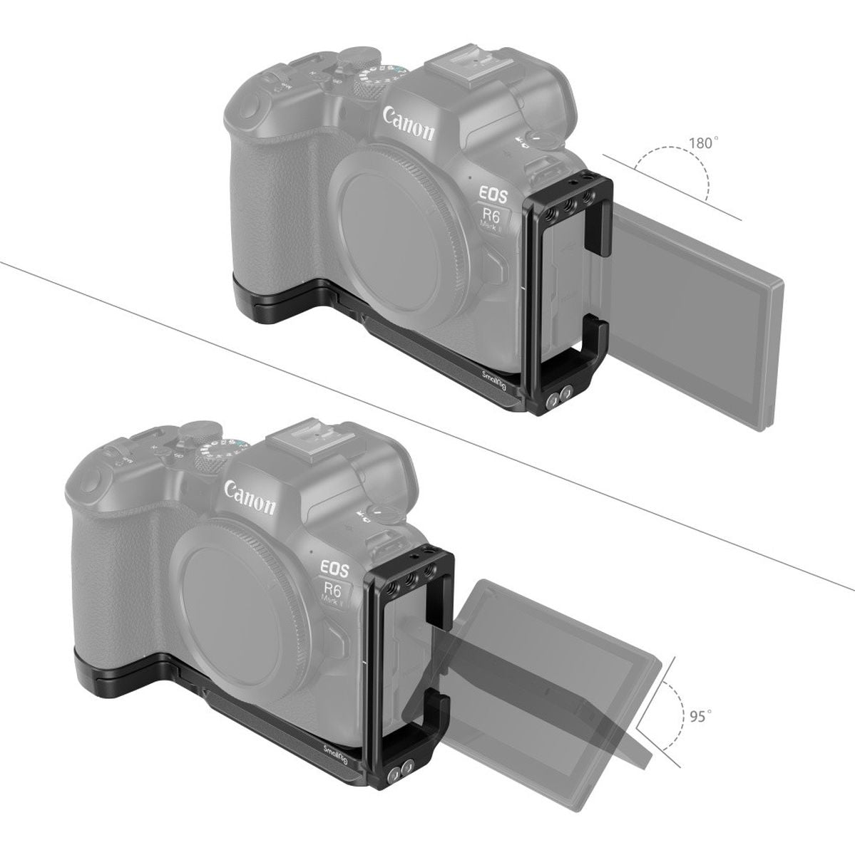 SmallRig 4160 L-Bracket For Canon EOS R6 MkII / R5 / R5 C /