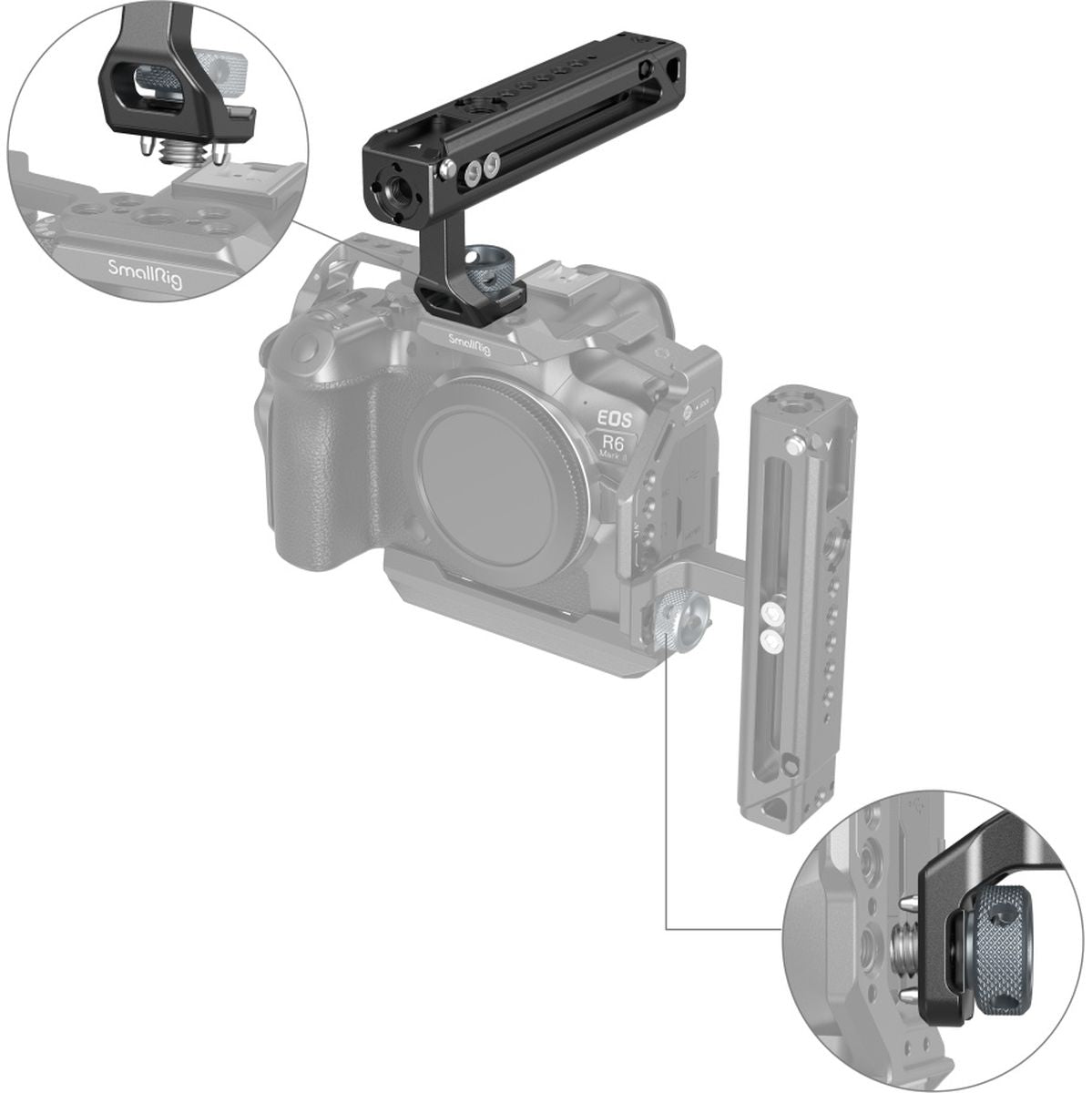 SmallRig 4153 Adjustable Top Handle (ARRI-Style Mount)