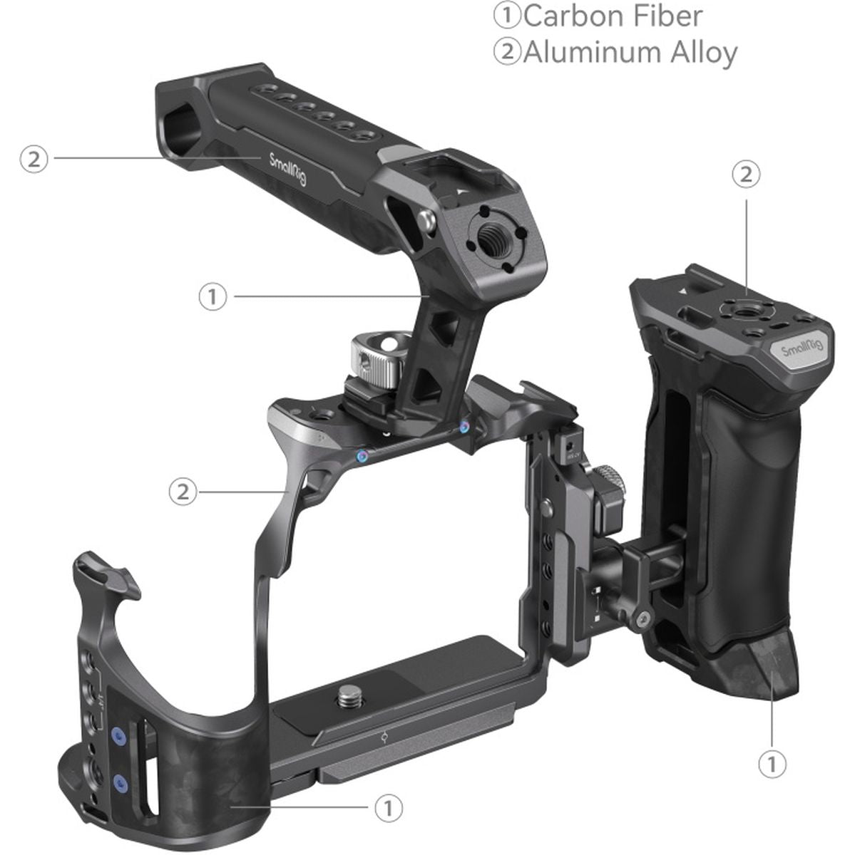 SmallRig 3710 Rhinoceros Advanced Cage Kit For Sony Alpha 7R