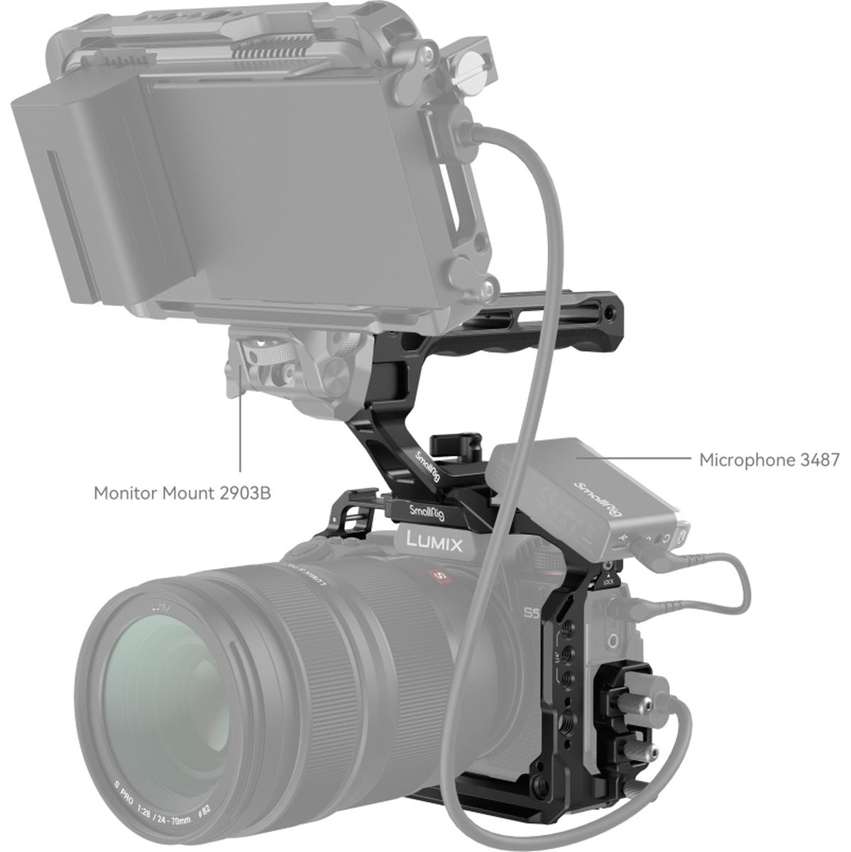 SmallRig 4143 Cage Kit For Panasonic LUMIX S5 II / S5 Iix