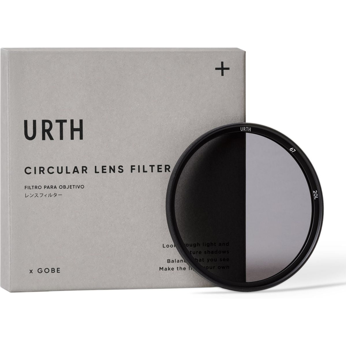 Urth 67mm ND4 (2 Stop) Lens Filter (Plus+)