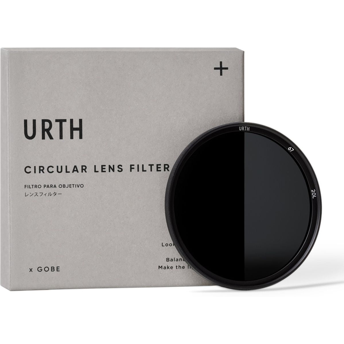Urth 67mm ND16 (4 Stop) Lens Filter (Plus+)