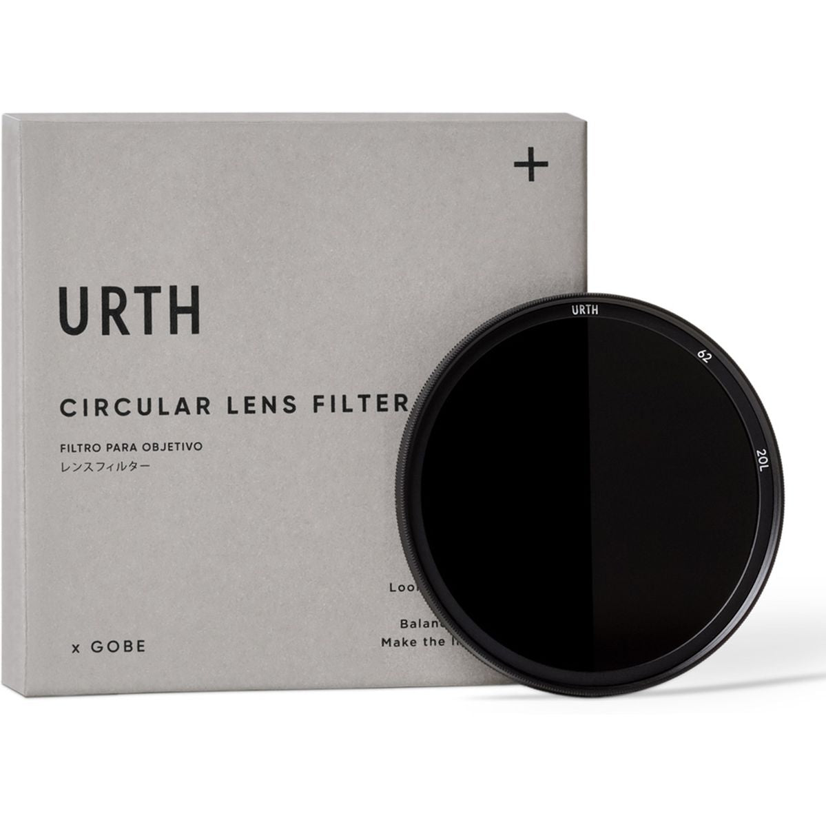 Urth 62mm Circular Polarizing (CPL) + ND64 Lens Filter (Plus