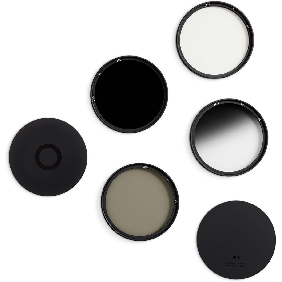 Urth 49mm UV Circular Polariz (CPL) ND64 Soft Grad ND8 Lens