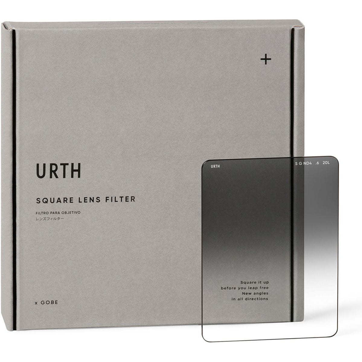 Urth 75 X 100mm Soft Graduated ND4 (2 Stop) Filter (Plus+)