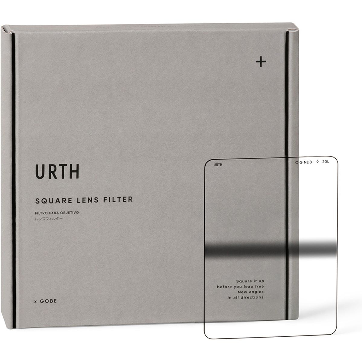 Urth 75 X 100mm Center Graduated ND8 (3 Stop) Filter (Plus+)