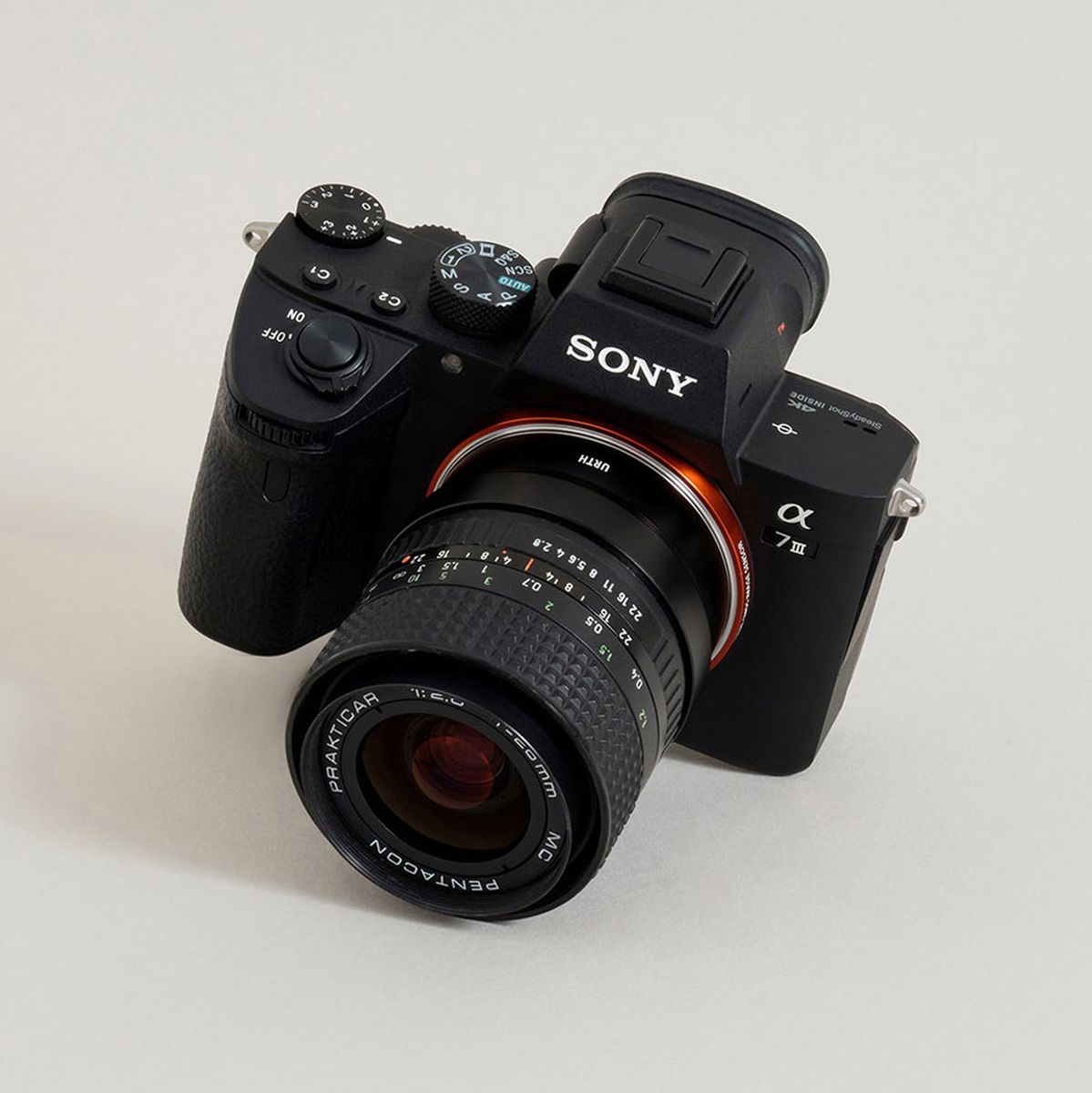 Urth Lens Mount Adapter: Compatible w/ Praktica B Lens To So