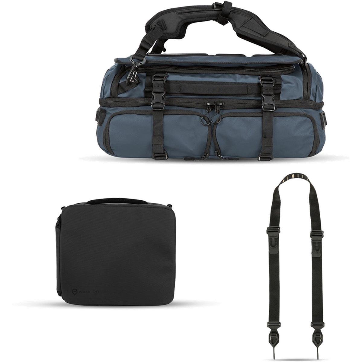 WANDRD Hexad Access Duffel Aegean Blue Photo Bundle Duo + Fr