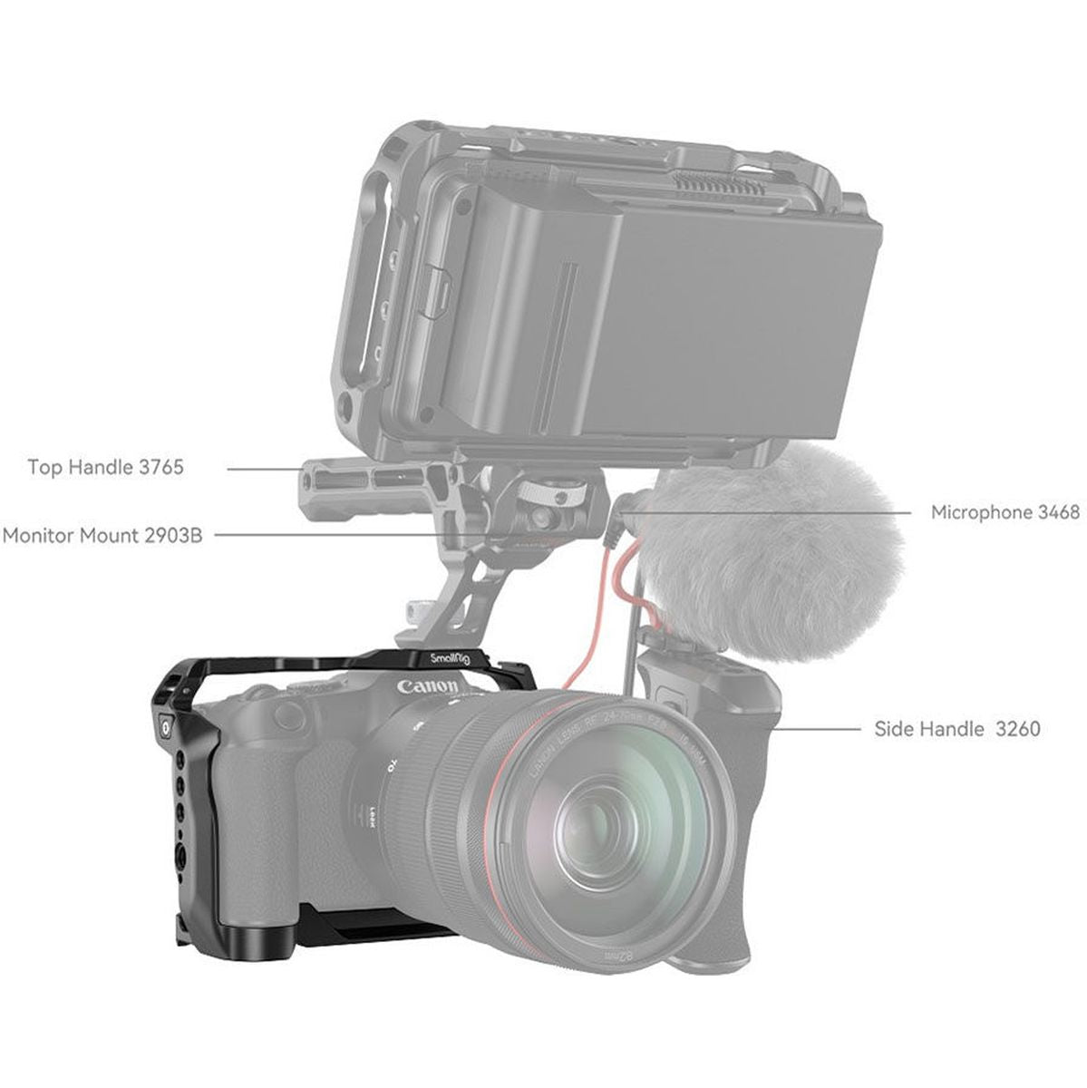 SmallRig 4212 Cage For Canon EOS R8