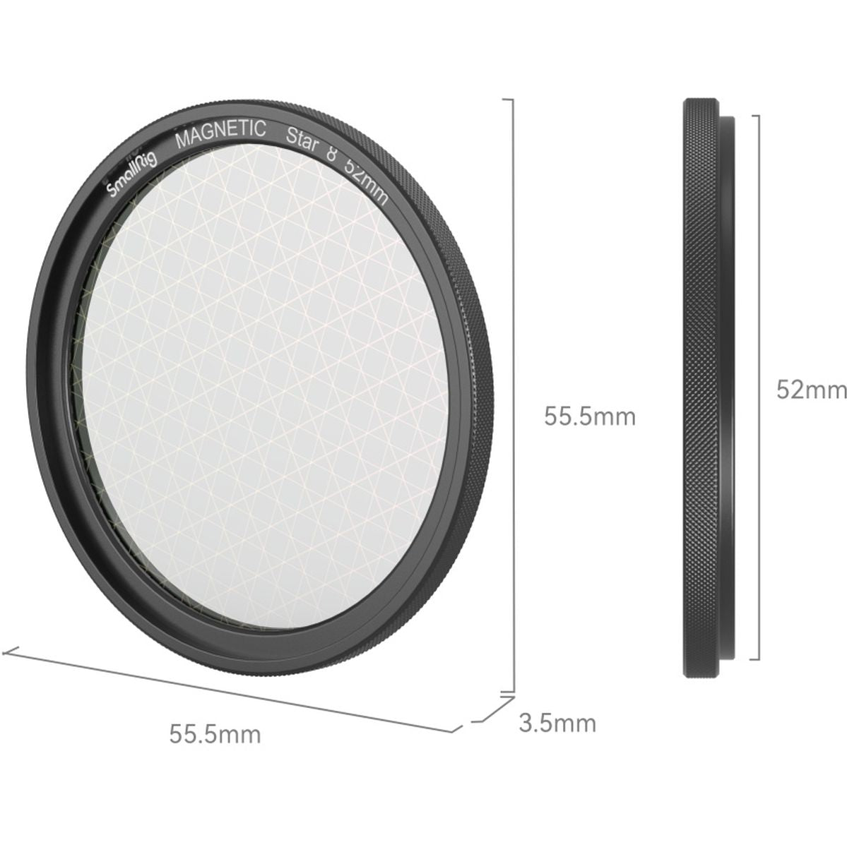 SmallRig 4218 Magease Magnetic Star-Cross Filter Kit (8 Poin