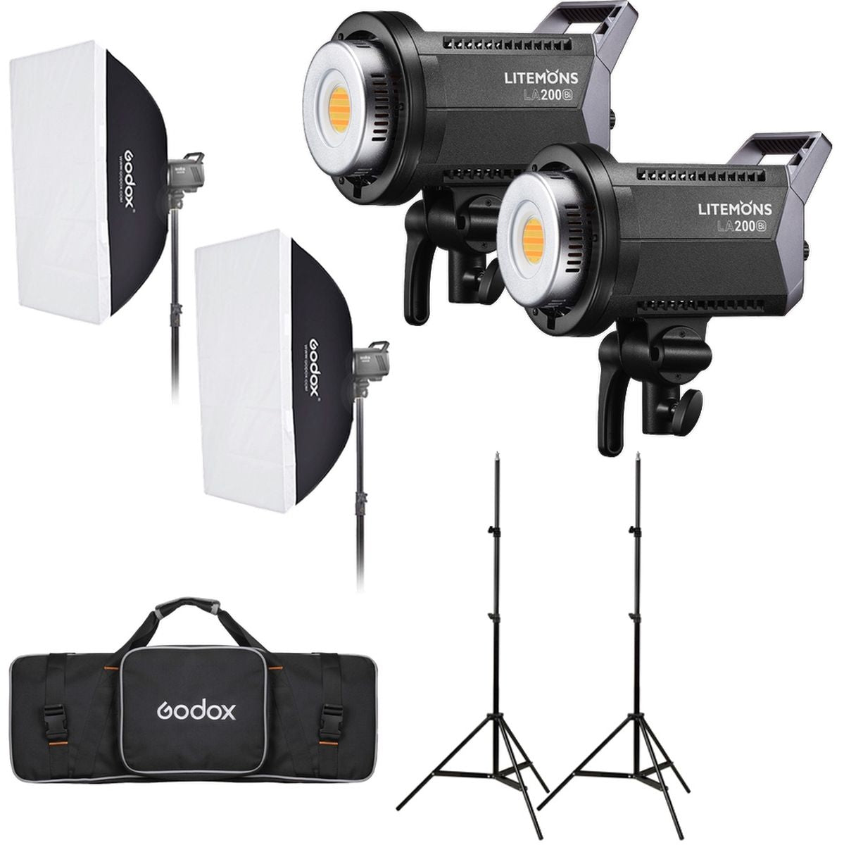 Godox Litemons LA200BI Bi-Colour Duo Kit