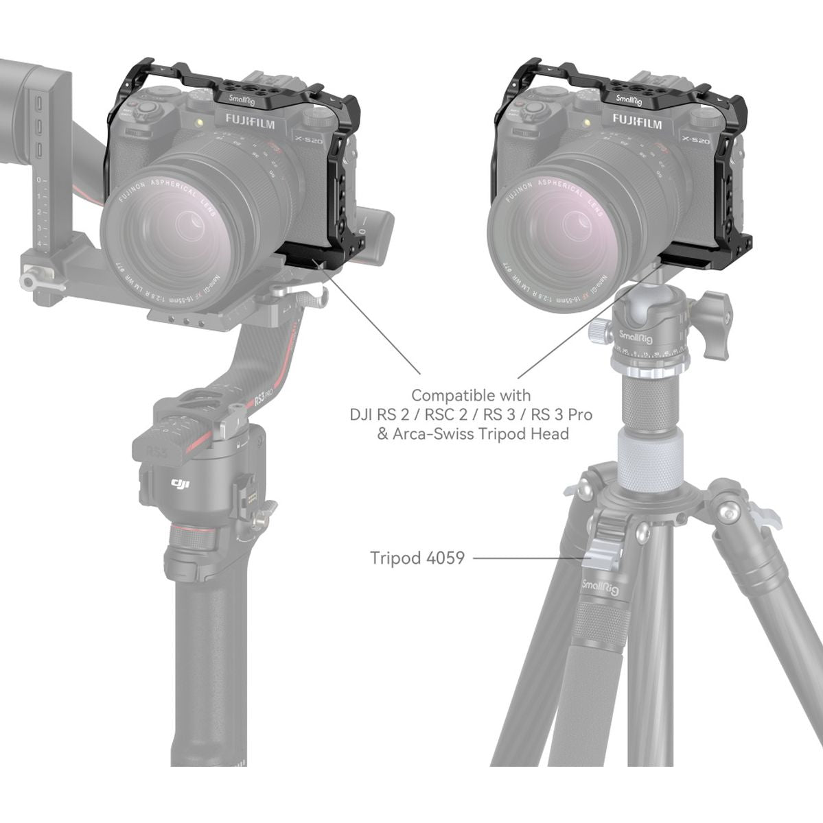 SmallRig 4230 Cage For Fujifilm X-S20 - image 4 of 5