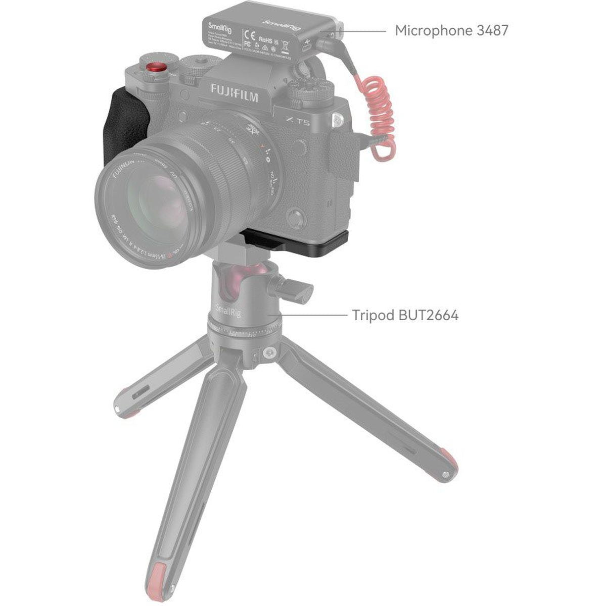 SmallRig 4260 L-Shape Grip For Fujifilm X-T5 (Black)