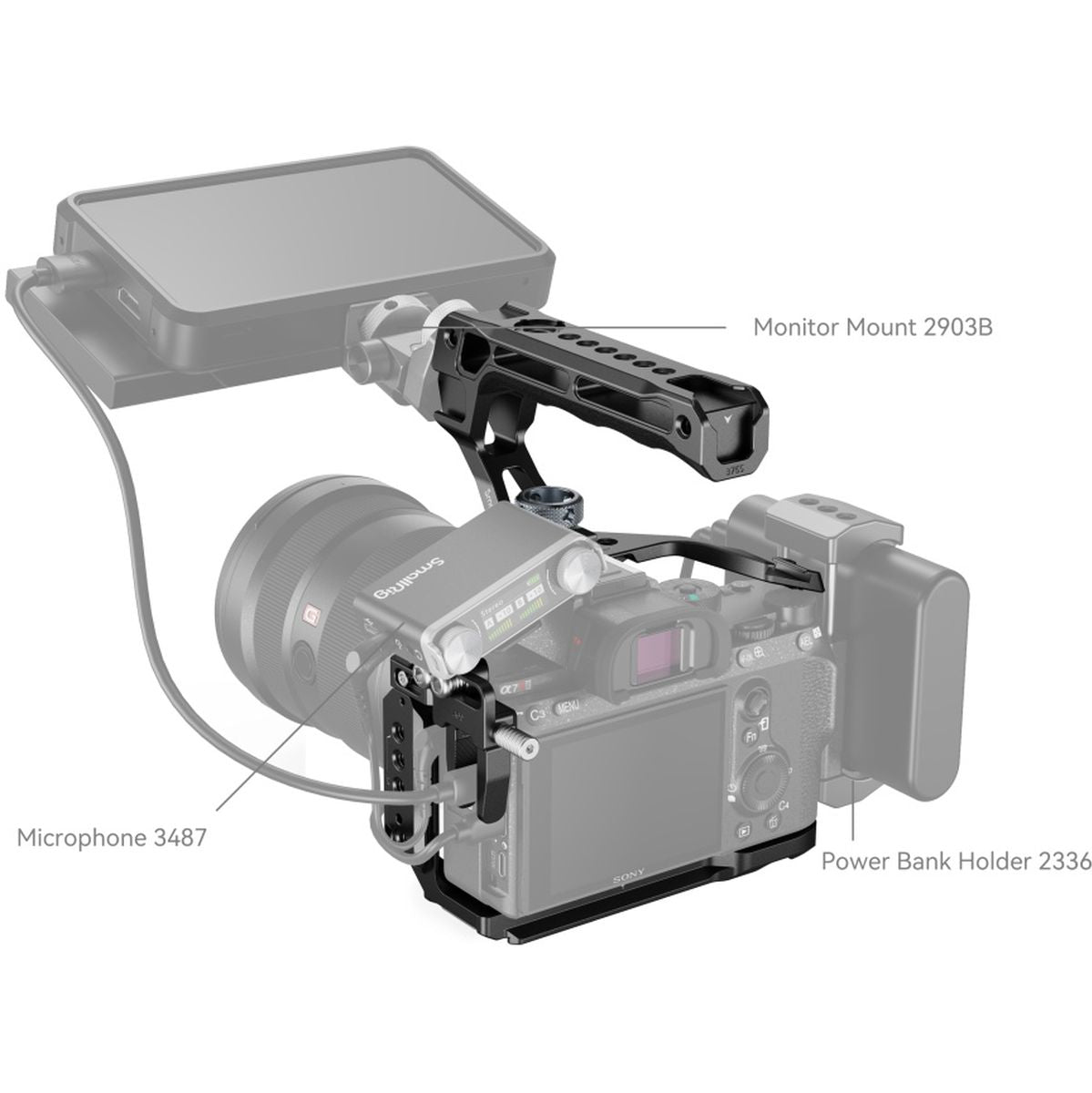 SmallRig 4198 Cage Kit For Sony Alpha 7 III / Alpha 7R III