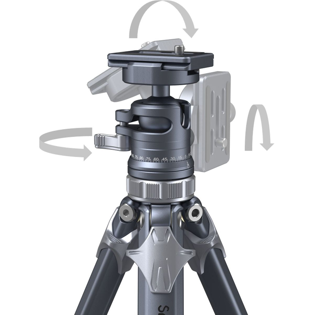 SmallRig 4222 Lightweight Travel Tripod AP-02