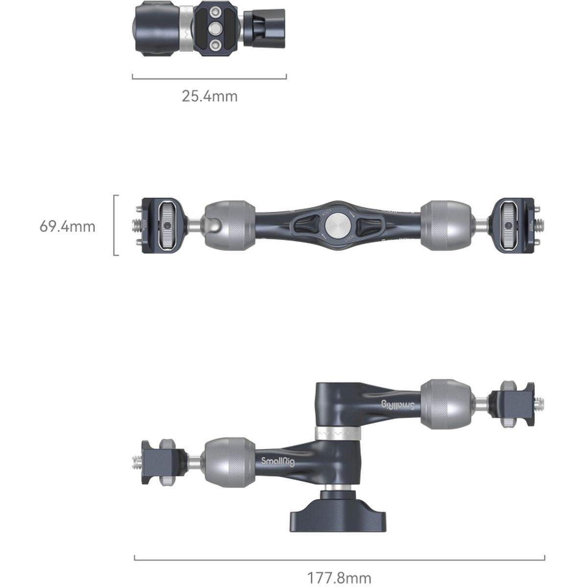 SmallRig 4194 Rosette Arm (7)