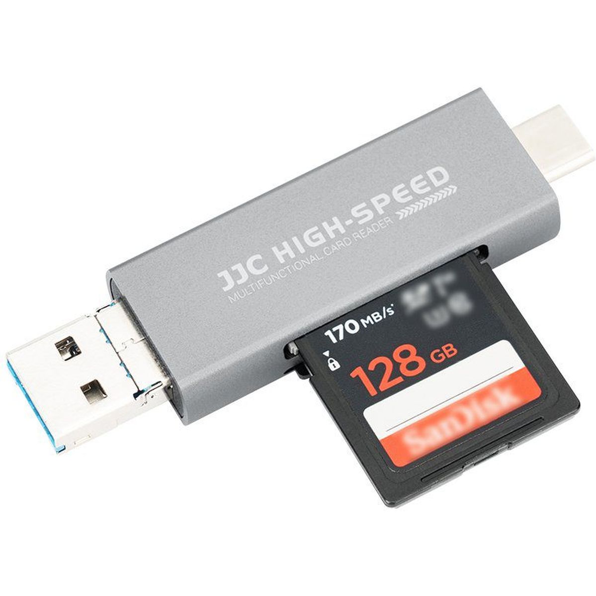 JJC CR-UCL1 Memory Card Reader Grey - image 4 of 5