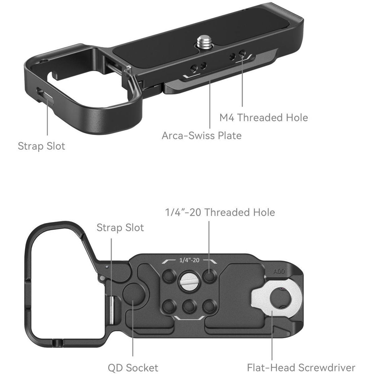 SmallRig 4438 Bottom Mount Plate For Sony Alpha 7C II / Alph