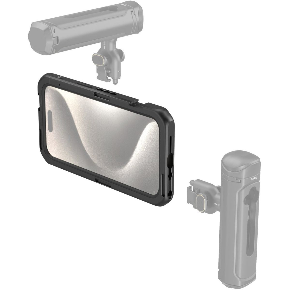 SmallRig 4391 Mobile Video Cage For iPhone 15 Pro Max