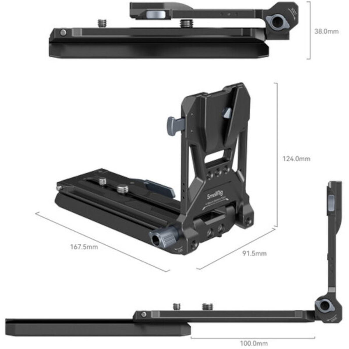 SmallRig 4323 V Mount Battery Mount Plate Kit For Cinema Cameras