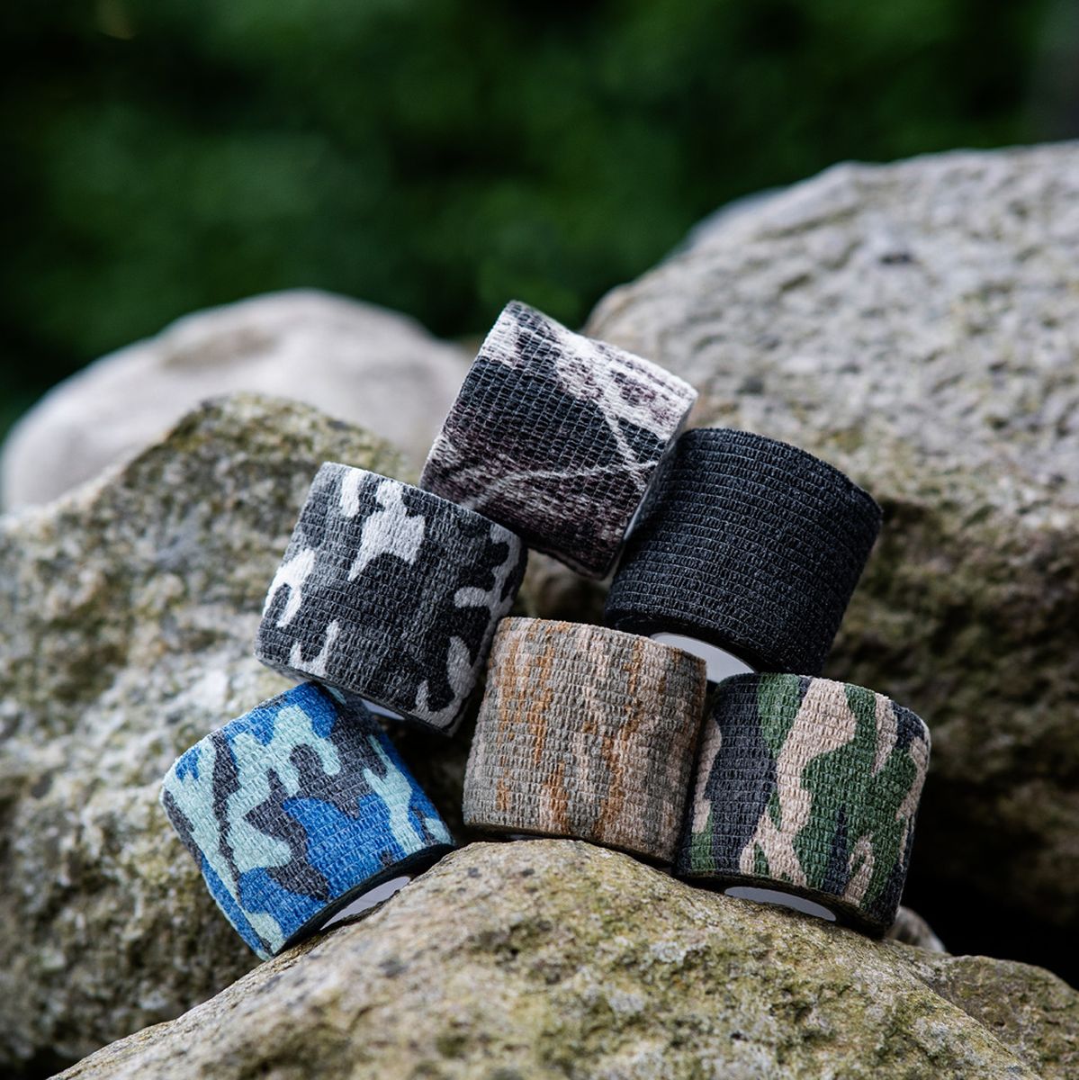 Caruba Camouflage Wrap Tape 4-pack Riet