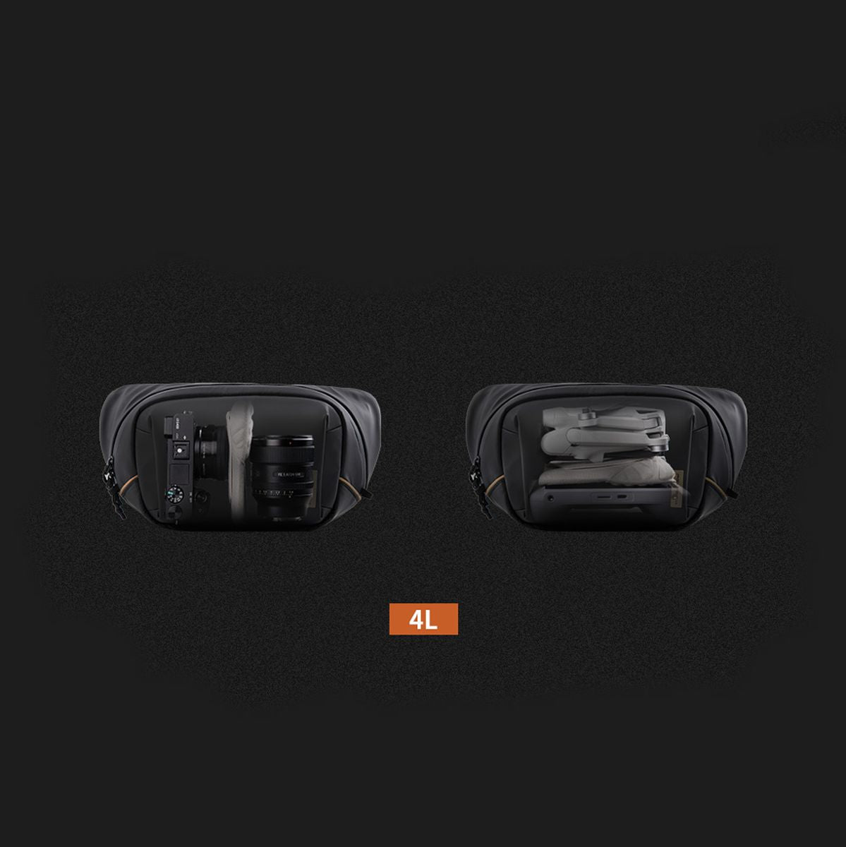 PGYTECH Onego Solo V2 4L(Obsidian)