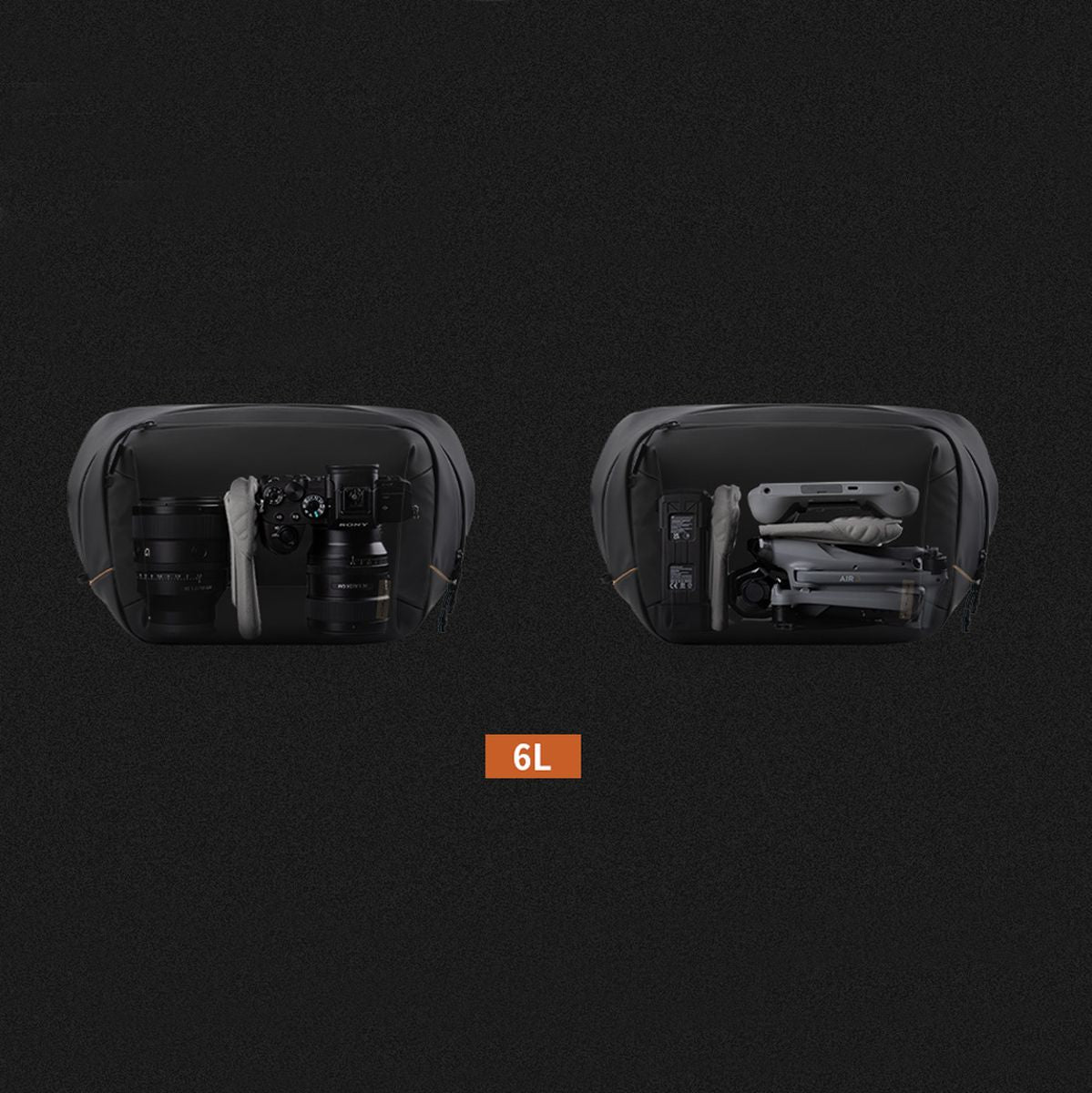 PGYTECH Onego Solo V2 6L(Obsidian)