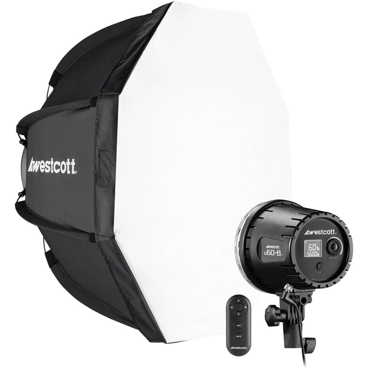 Westcott U60-B Bi-Colour LED 1-LIGHT Softbox Kit (60W)