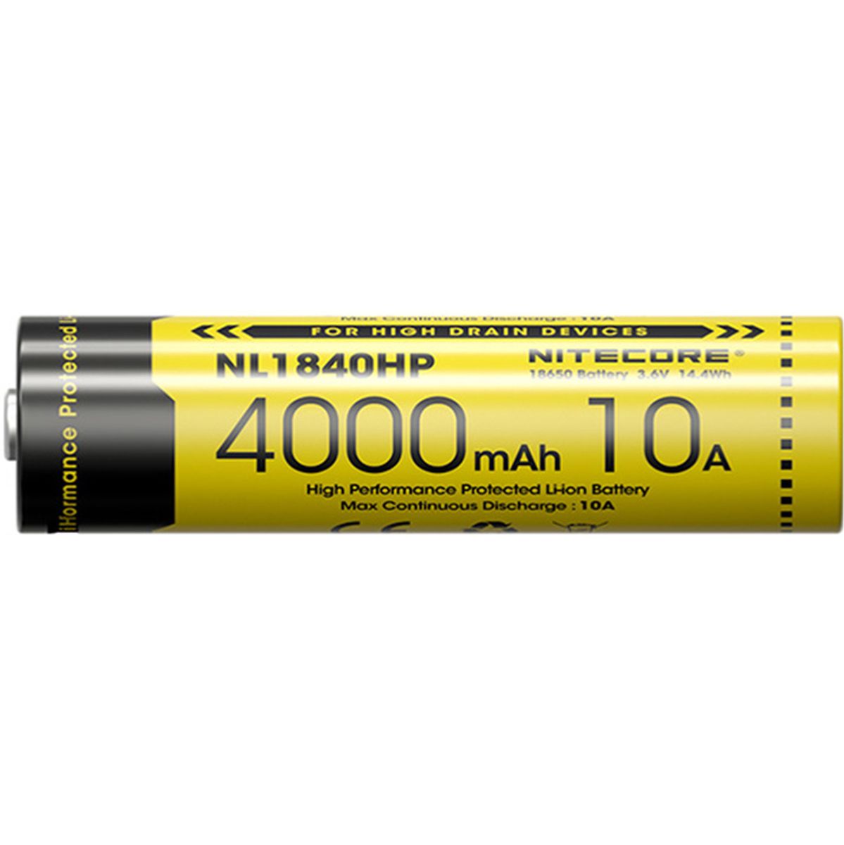 Nitecore NL1840HP 18650 - image 3 of 3