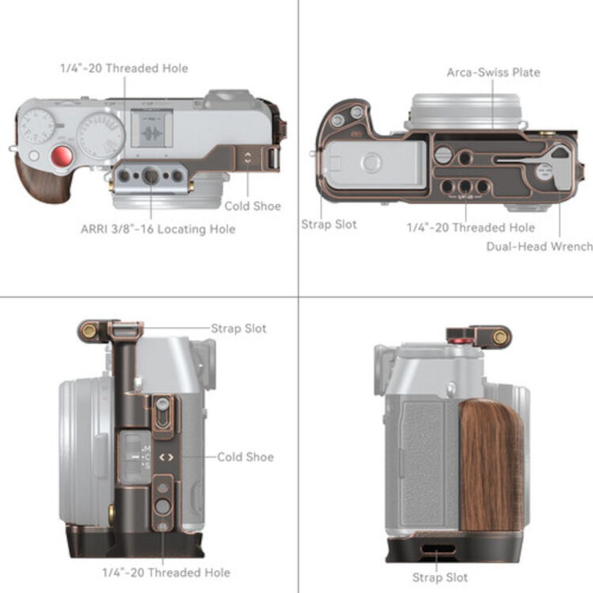 SmallRig 4557 ''Retro" Cage For Fujifilm X100VI