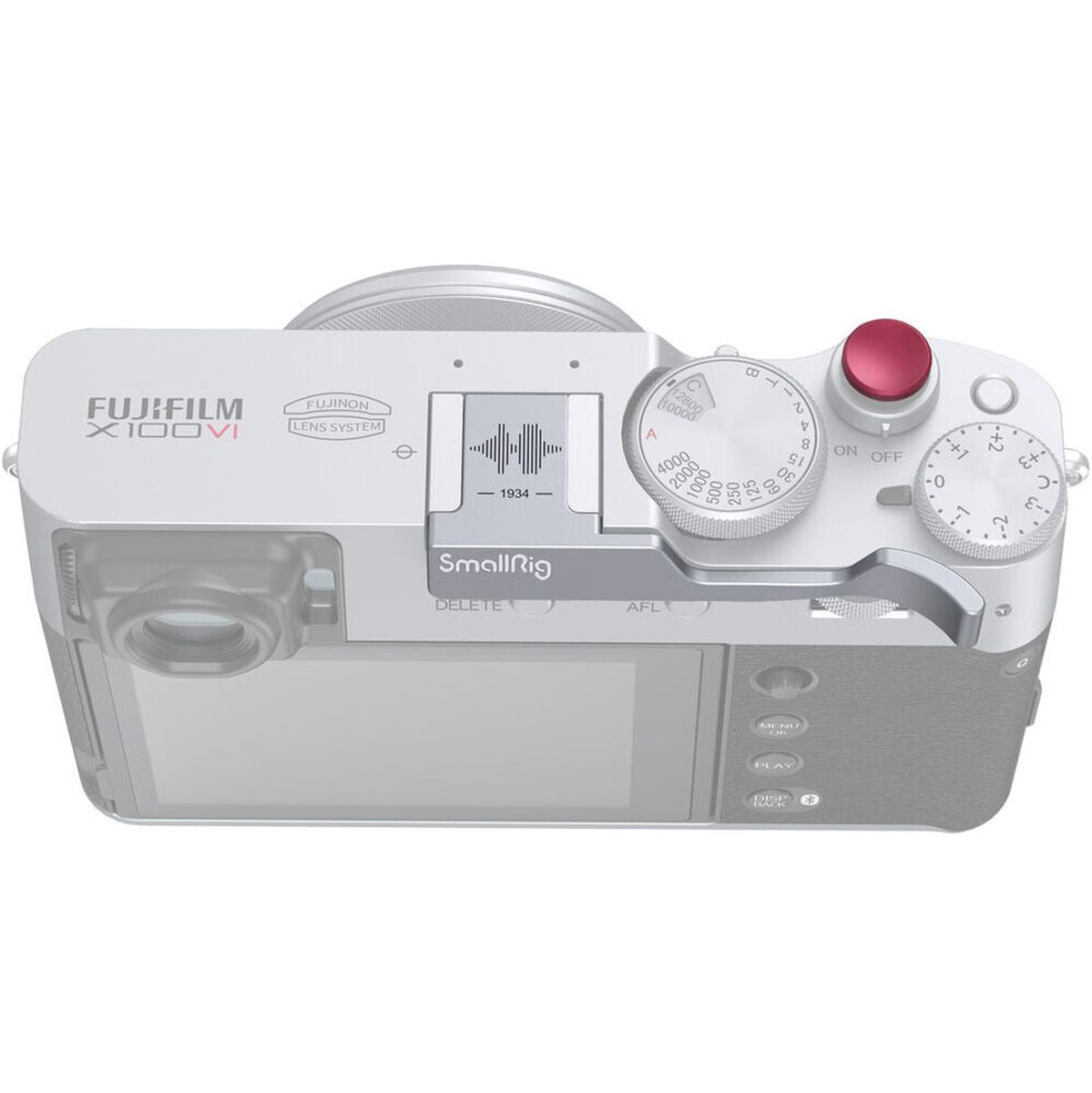 SmallRig 4566 Thumb Grip For Fujifilm X100VI / X100V (Silver)