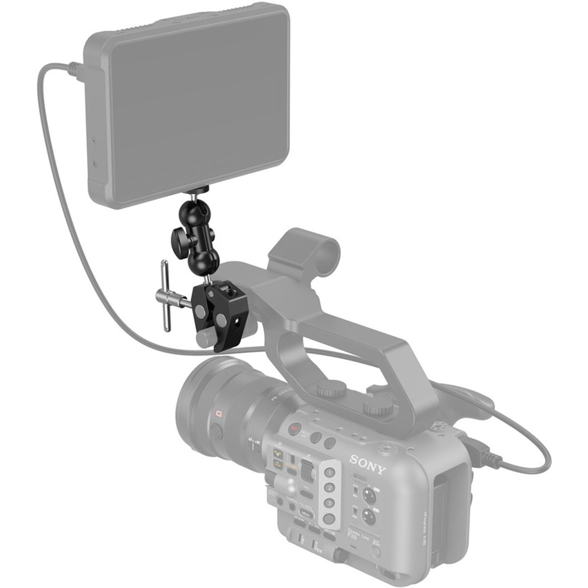 SmallRig 1138B Crab Shaped Clamp Kit w/ Ball Head Magic Arm - image 3 of 5