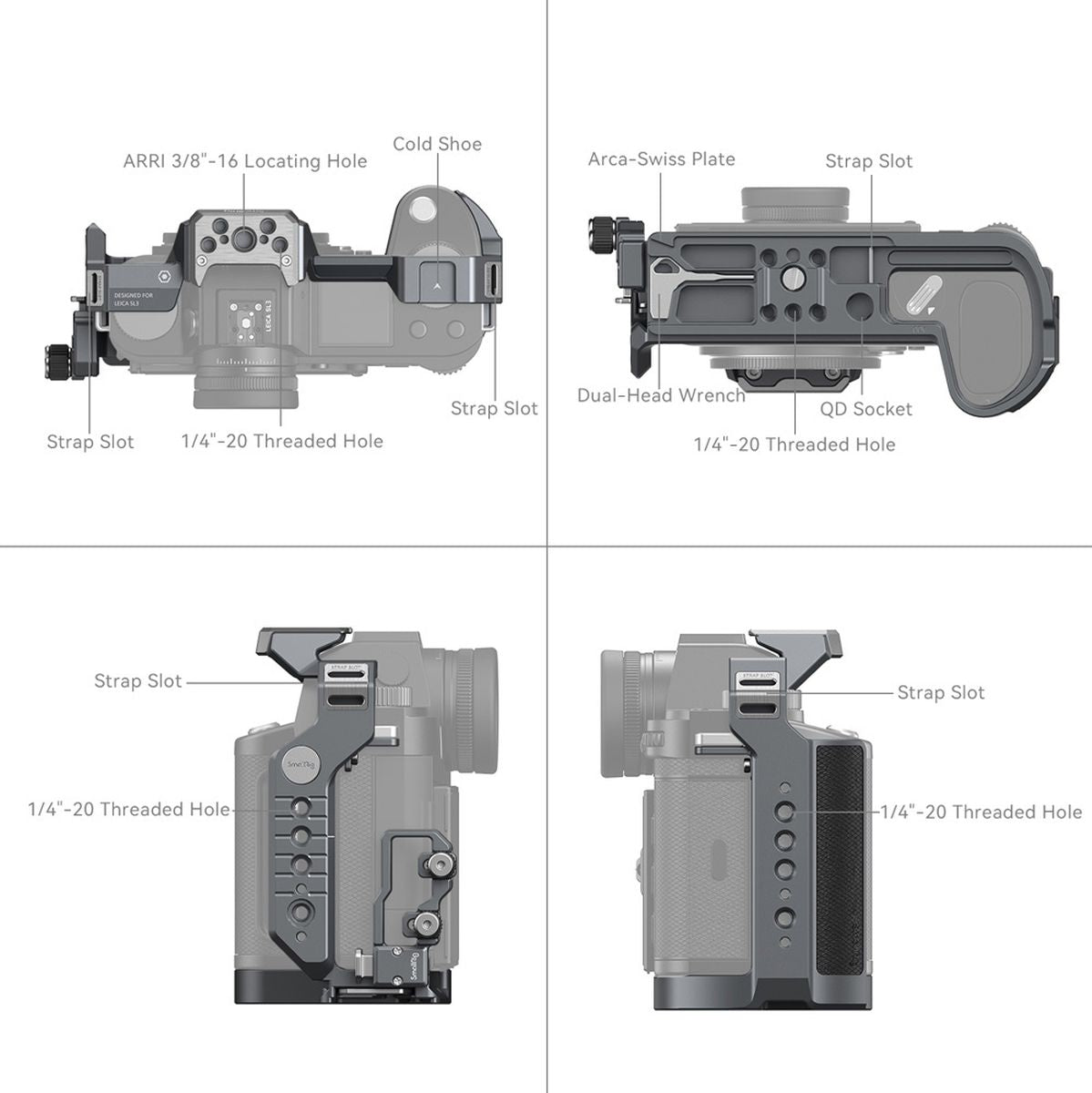 SmallRig 4510 Cage Kit For Leica SL3