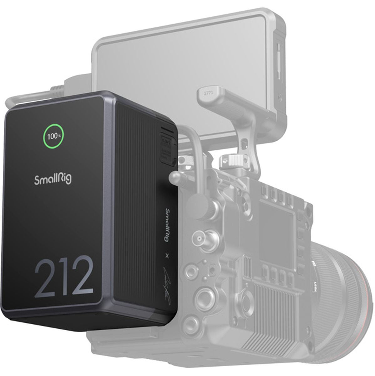 SmallRig 4293 X Caleb Pike VB212 Mini V Mount Battery