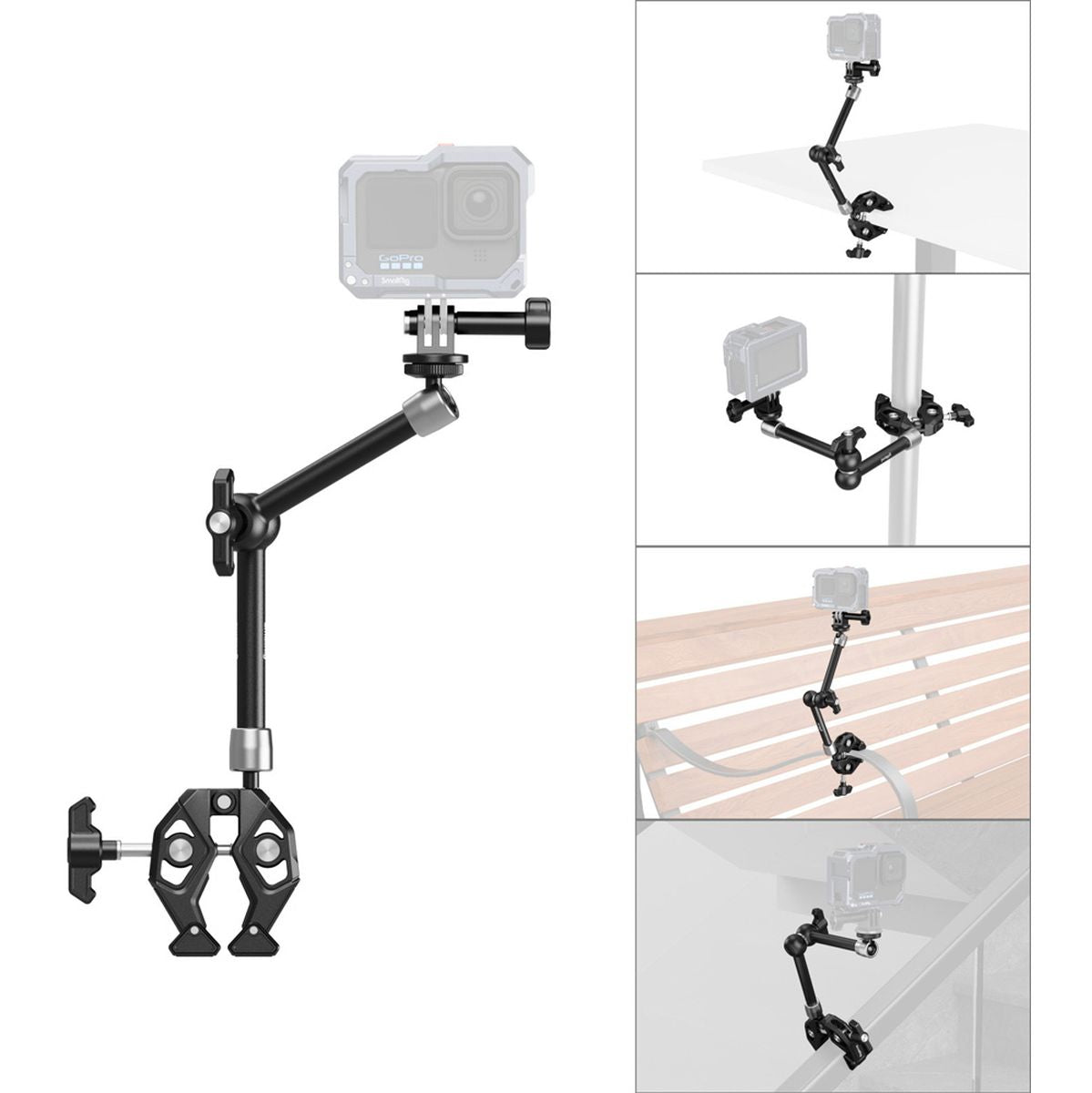 SmallRig 4454 Crab Shaped Clamp w/ Magic Arm