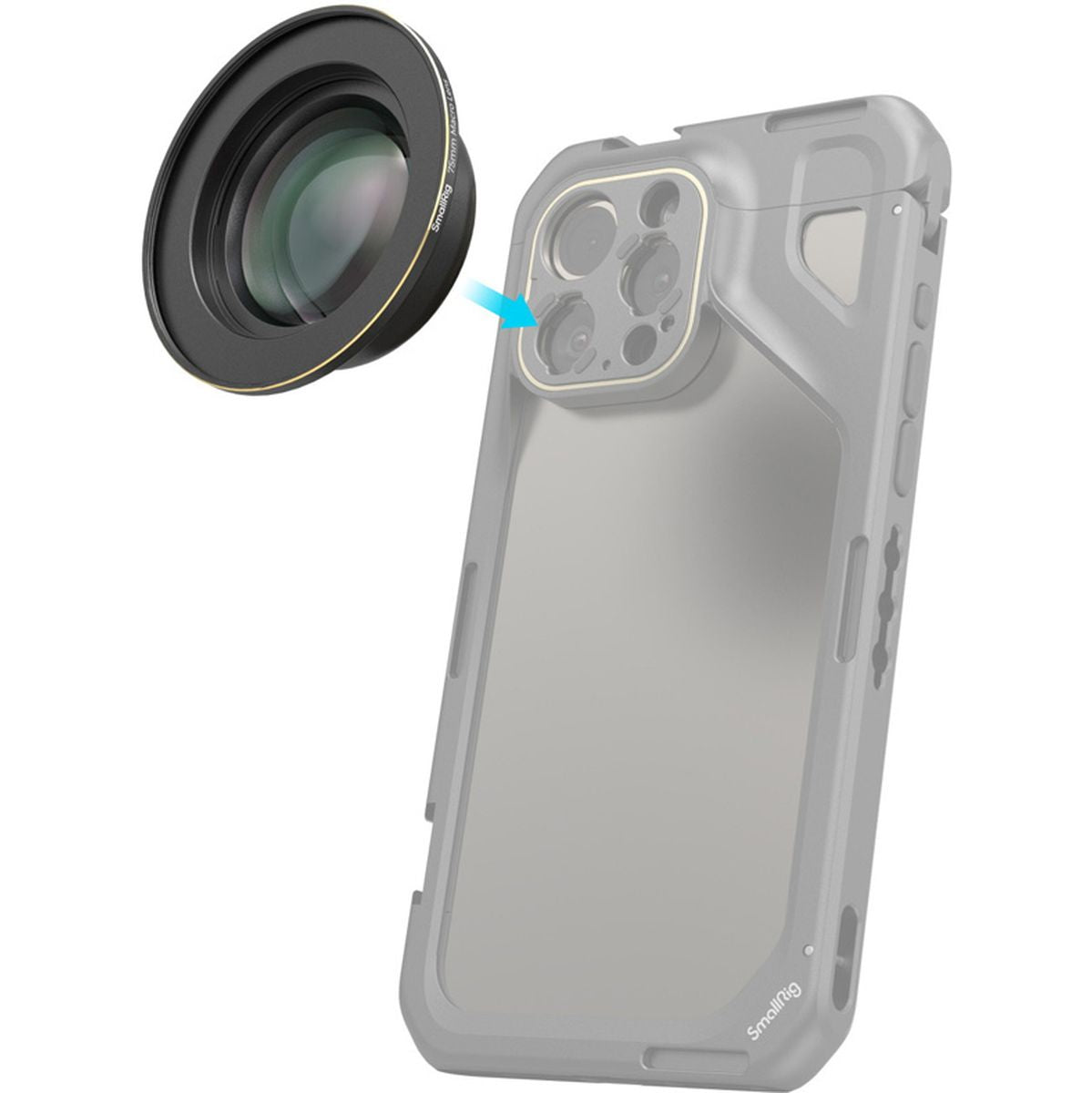 SmallRig 4588 75mm Macro Lens For Mobile Phone (T Mount)