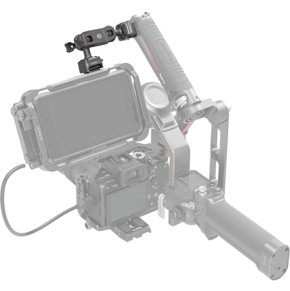 SmallRig 4488 Hawklock H21 Quick Release Magic Arm w/ Ball Head