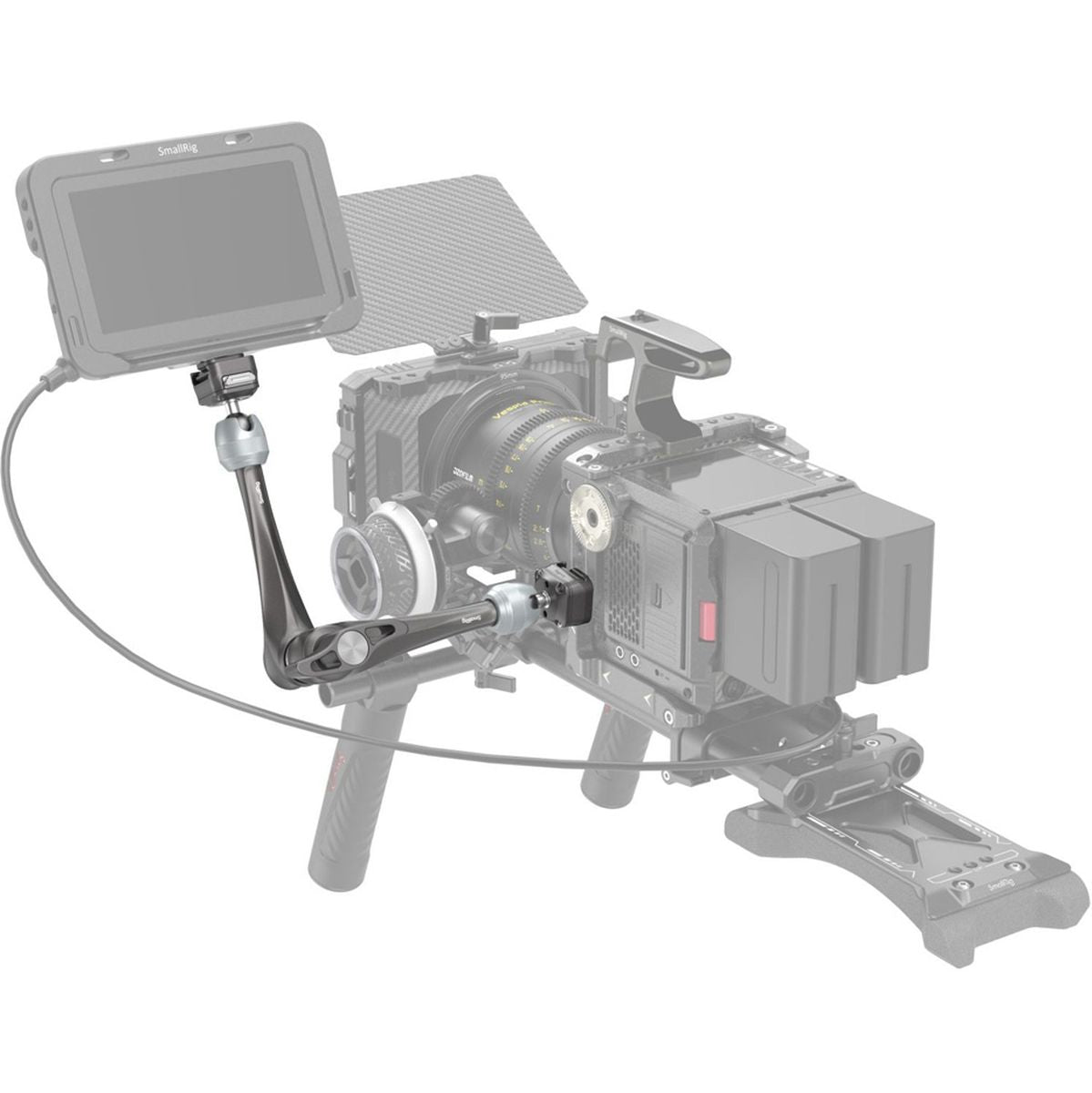 SmallRig 4489 Hawklock H21 Quick Release Rosette Magic Arm (